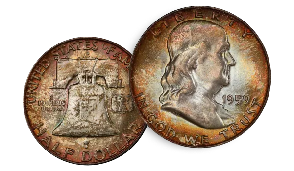 Franklin Half Dollars 1948-1963