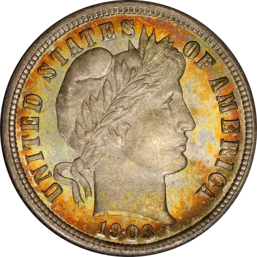 Barber Dime