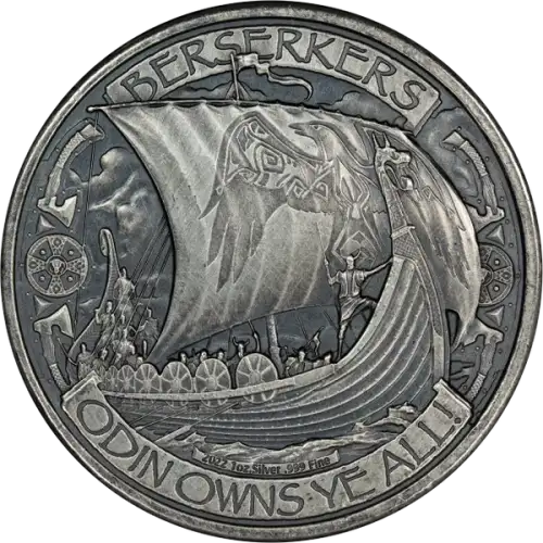 1 oz Vikings - Silver Round (2)