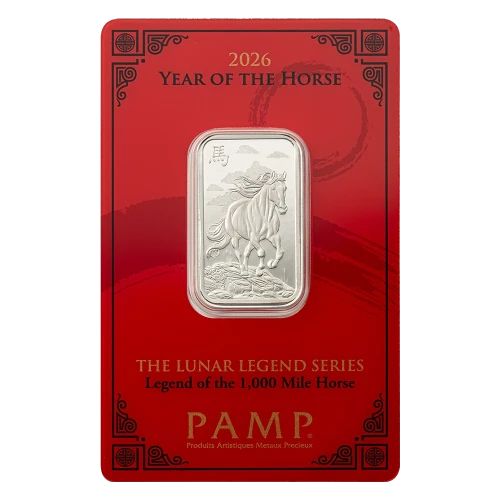 10g PAMP Silver Bar - Year of The Horse (2)