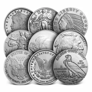 1/4oz Generic Silver Round (2)