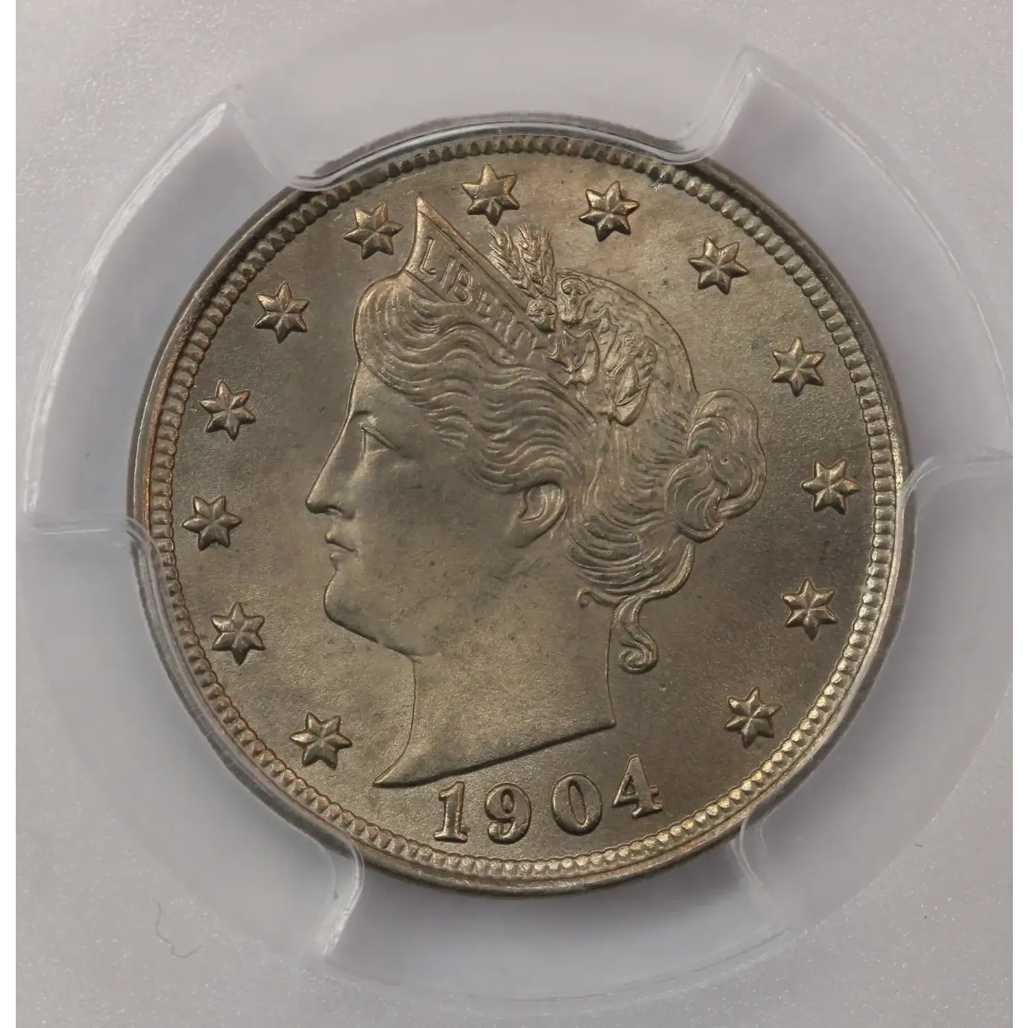 1904 Liberty Nickel PCGS MS-66