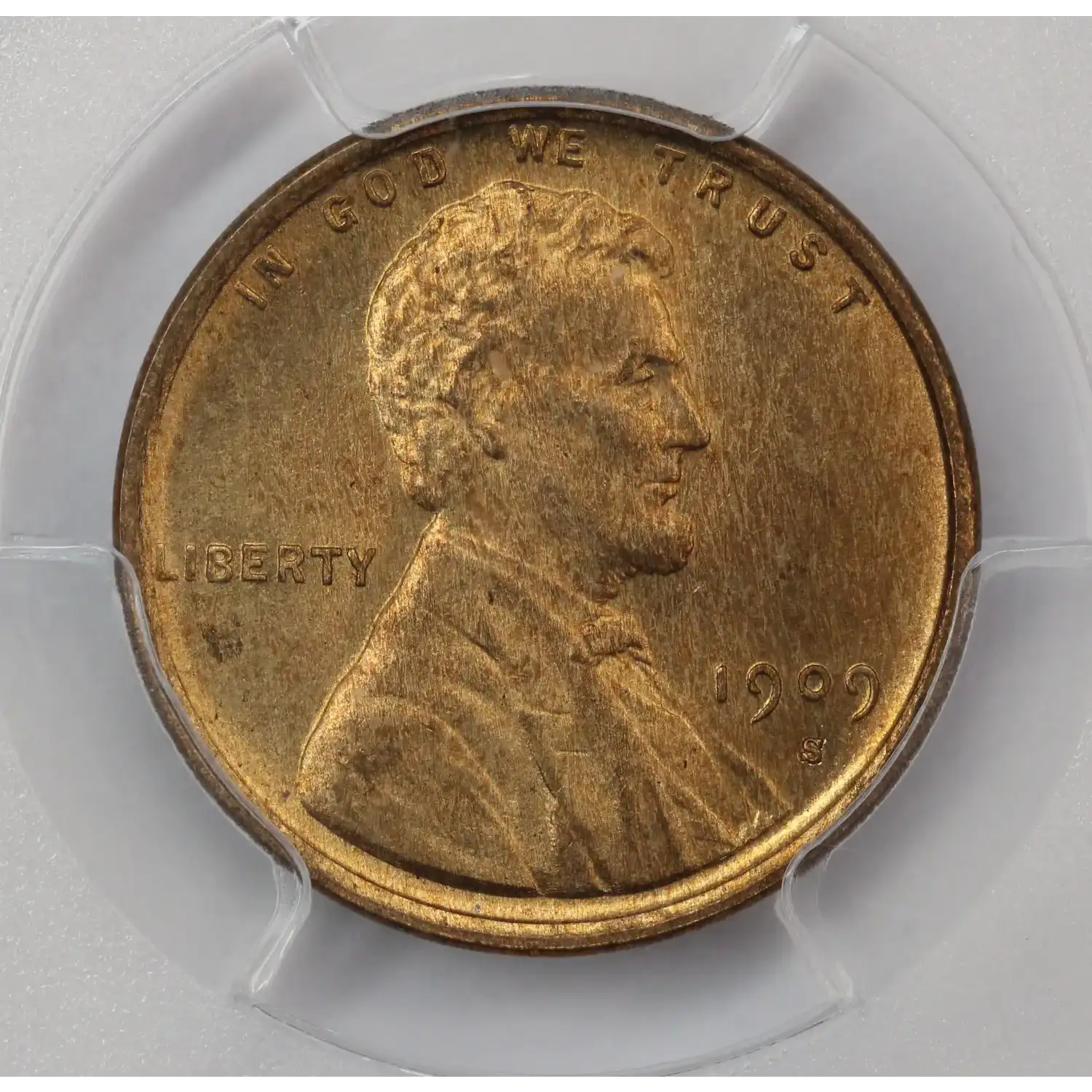1909-S Lincoln Cent PCGS MS-65 RD