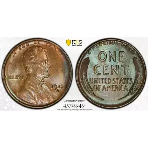 1913-S 1C, RB