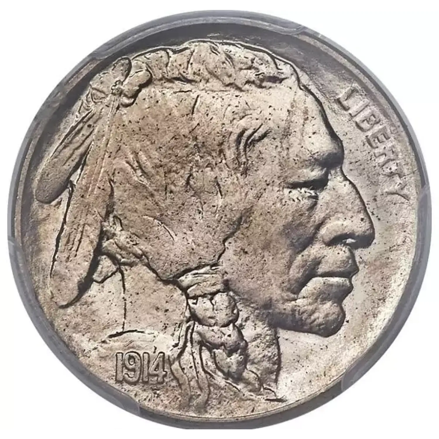 1914-D Buffalo Nickel PCGS MS-66