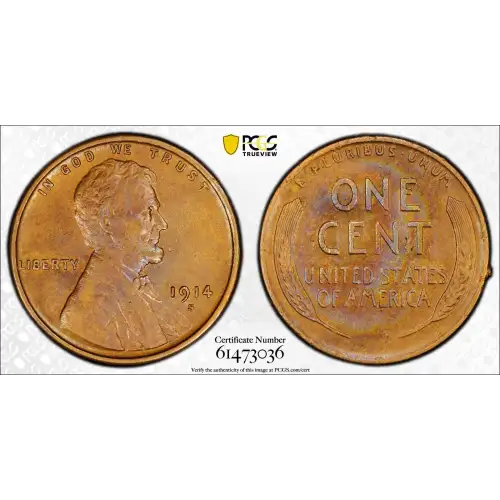 1914-S 1C, BN (2)