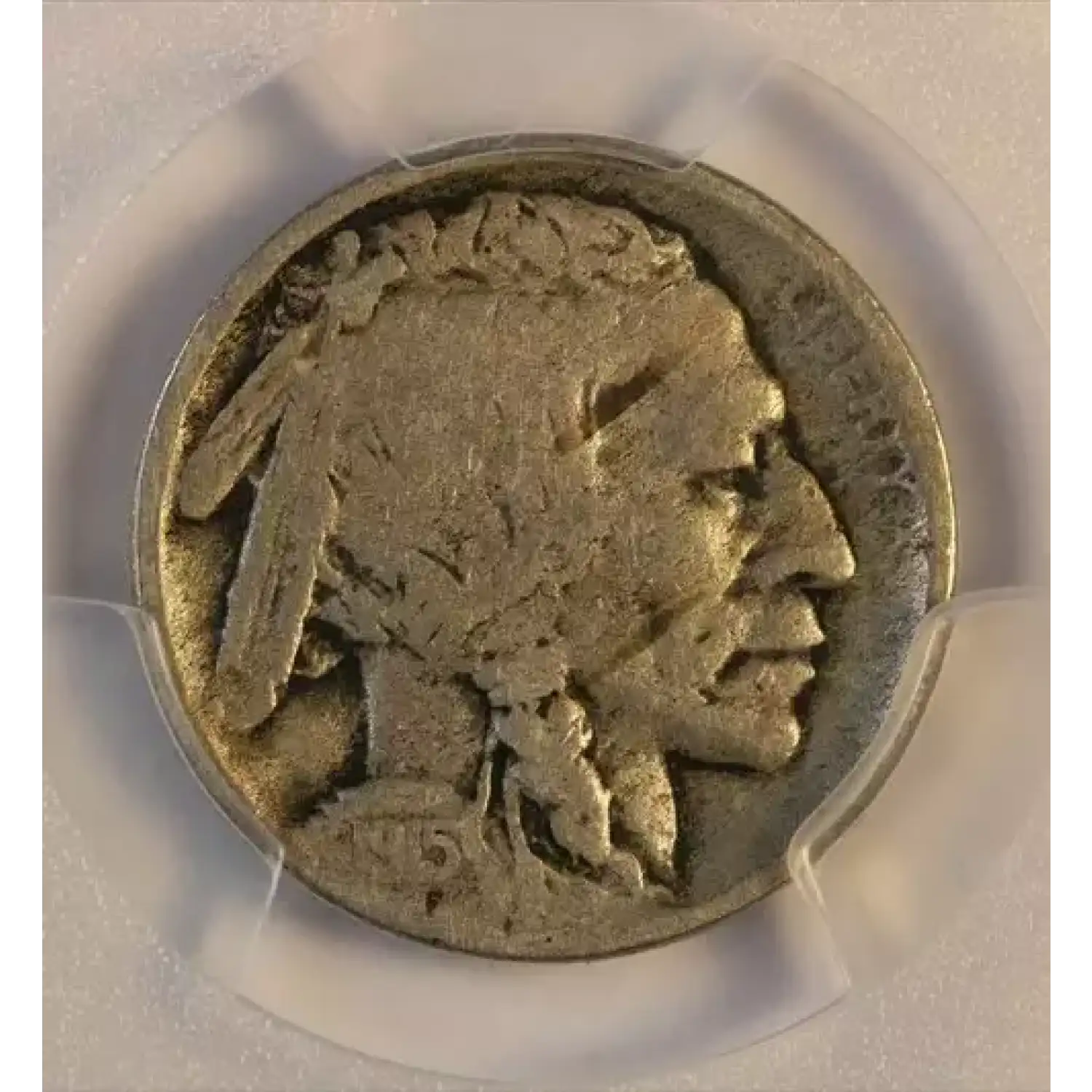 1915-D Buffalo Nickel PCGS VG-10