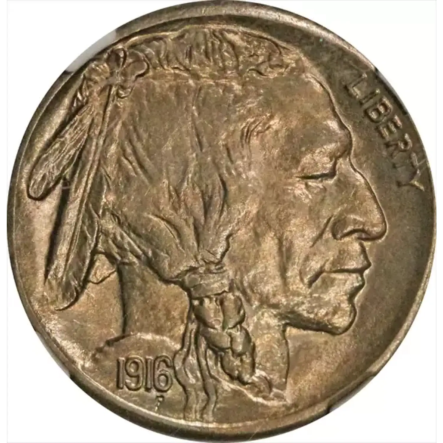 1916-S Buffalo Nickel NGC MS-65