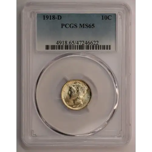 1918-D 10C