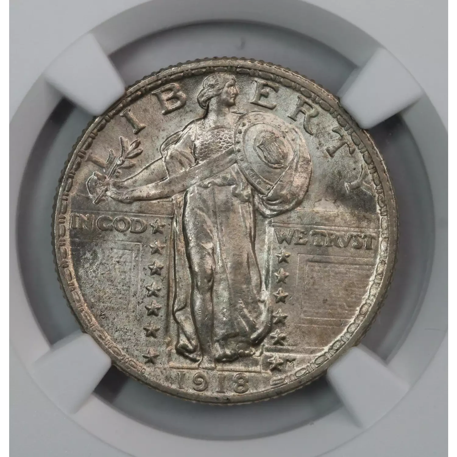 1918 Standing Liberty Quarter NGC MS-66 FH