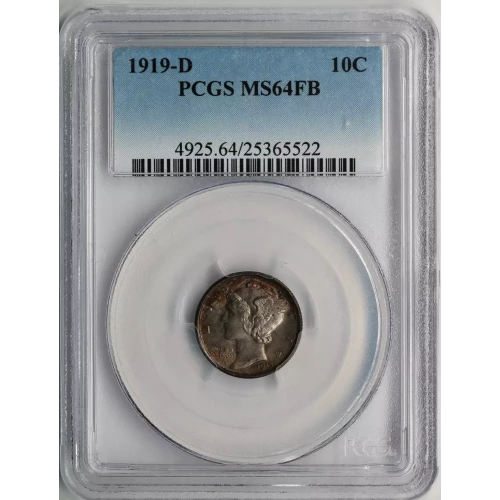 1919-D 10C, FB (5)