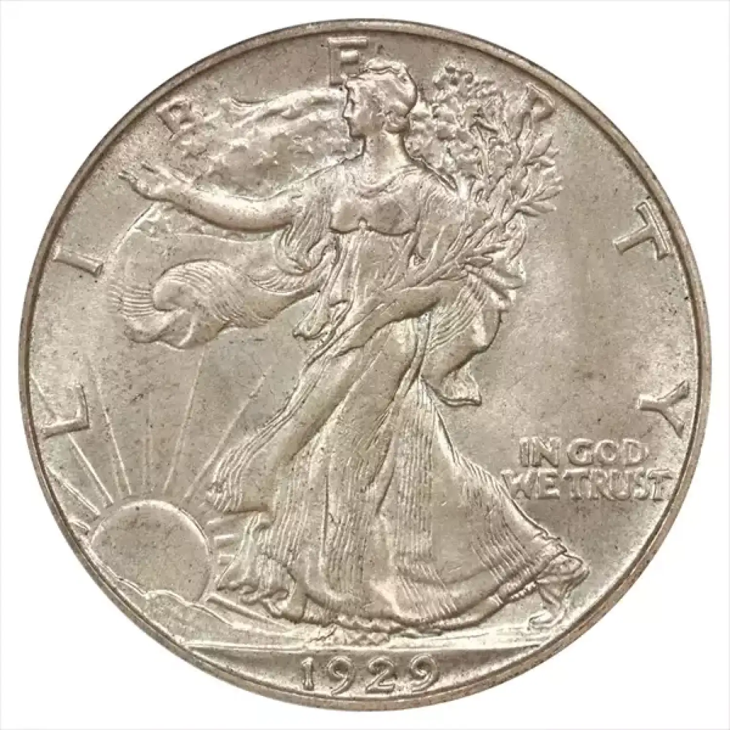 1929-S Walking Liberty Half Dollar PCGS MS-64