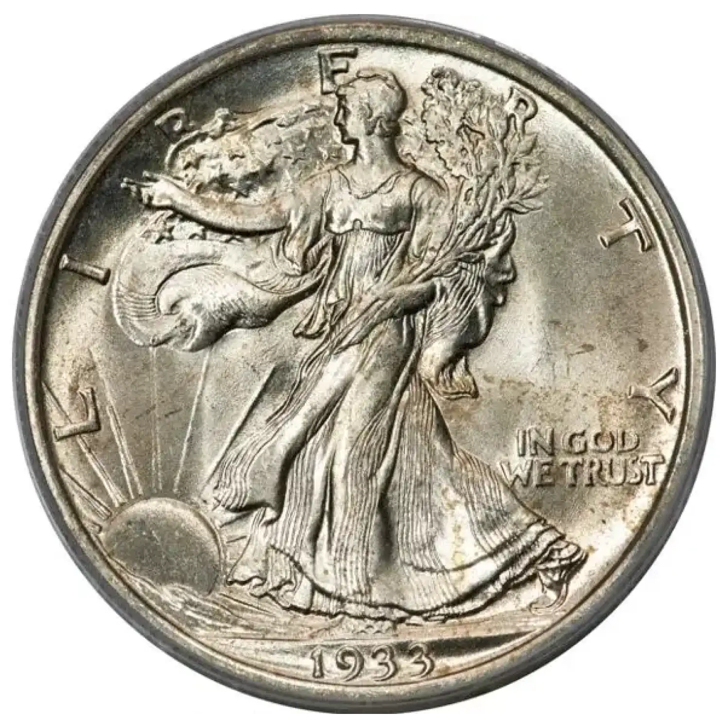 1933-S Walking Liberty Half Dollar PCGS MS-66