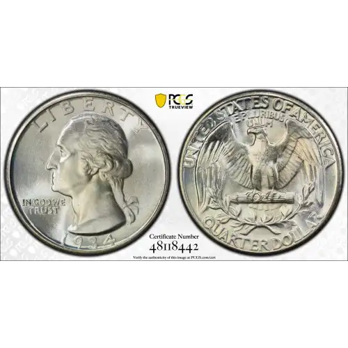 1934 25C Medium Motto