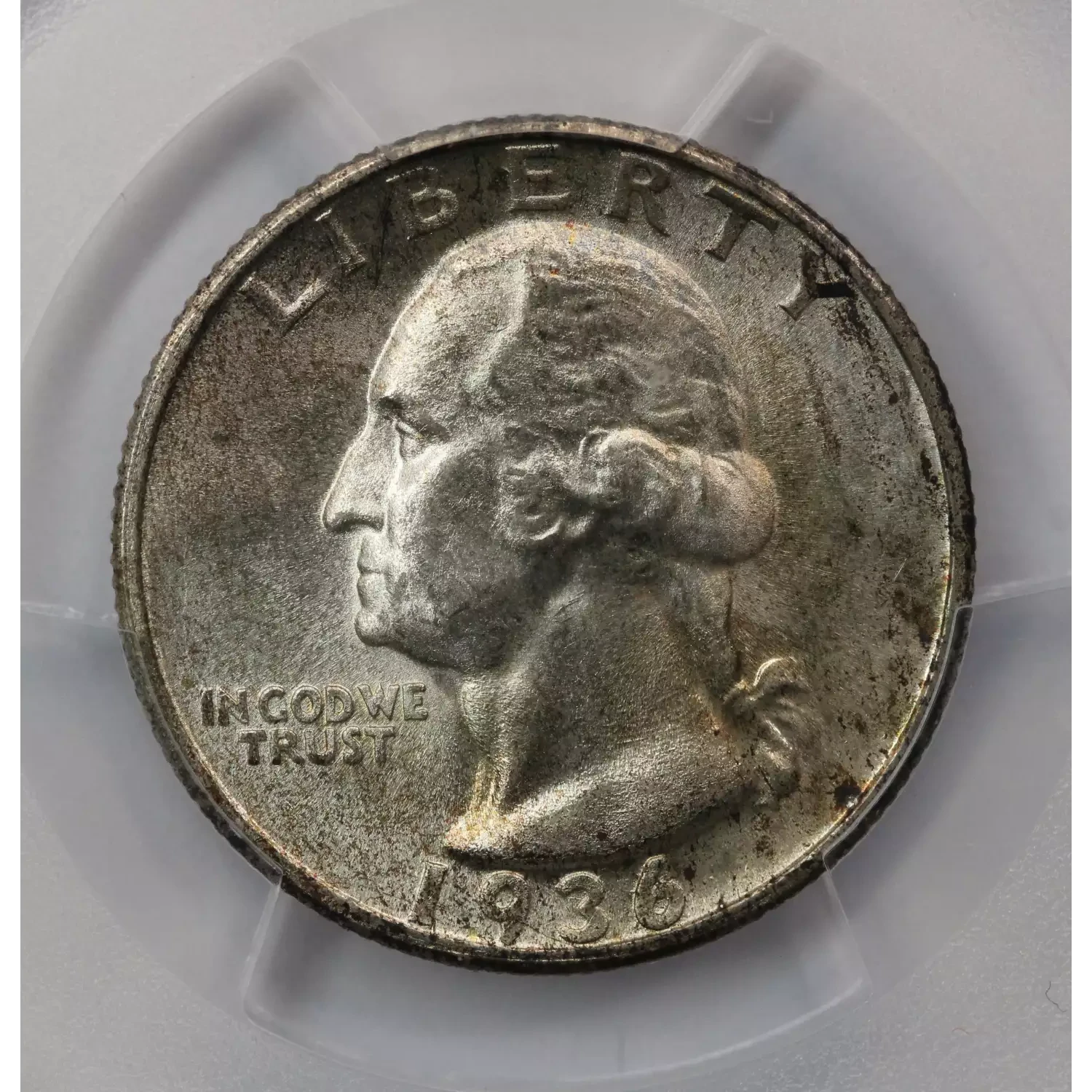 1936-D Washington Quarter PCGS MS-66
