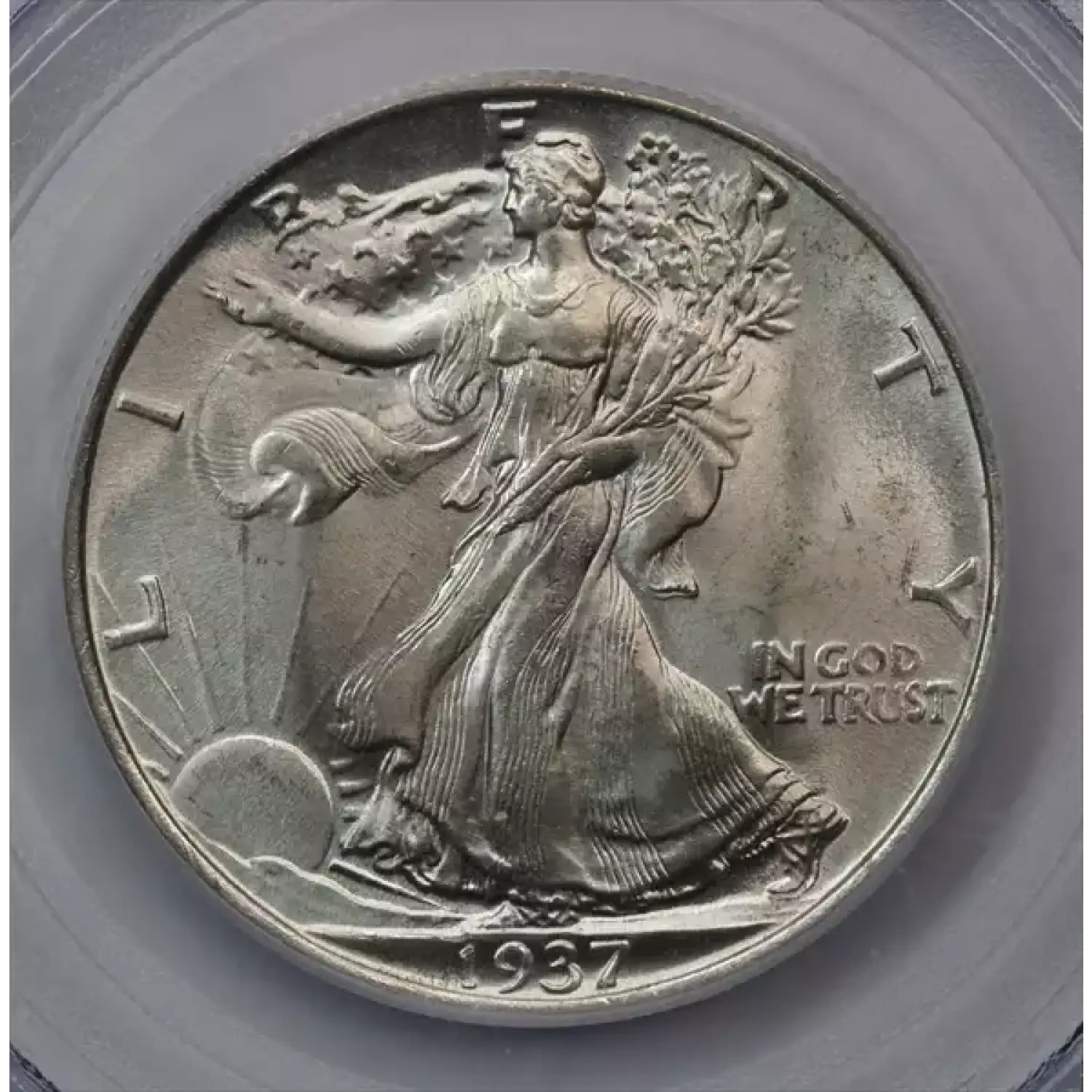 1937 Walking Liberty Half Dollar PCGS MS-66