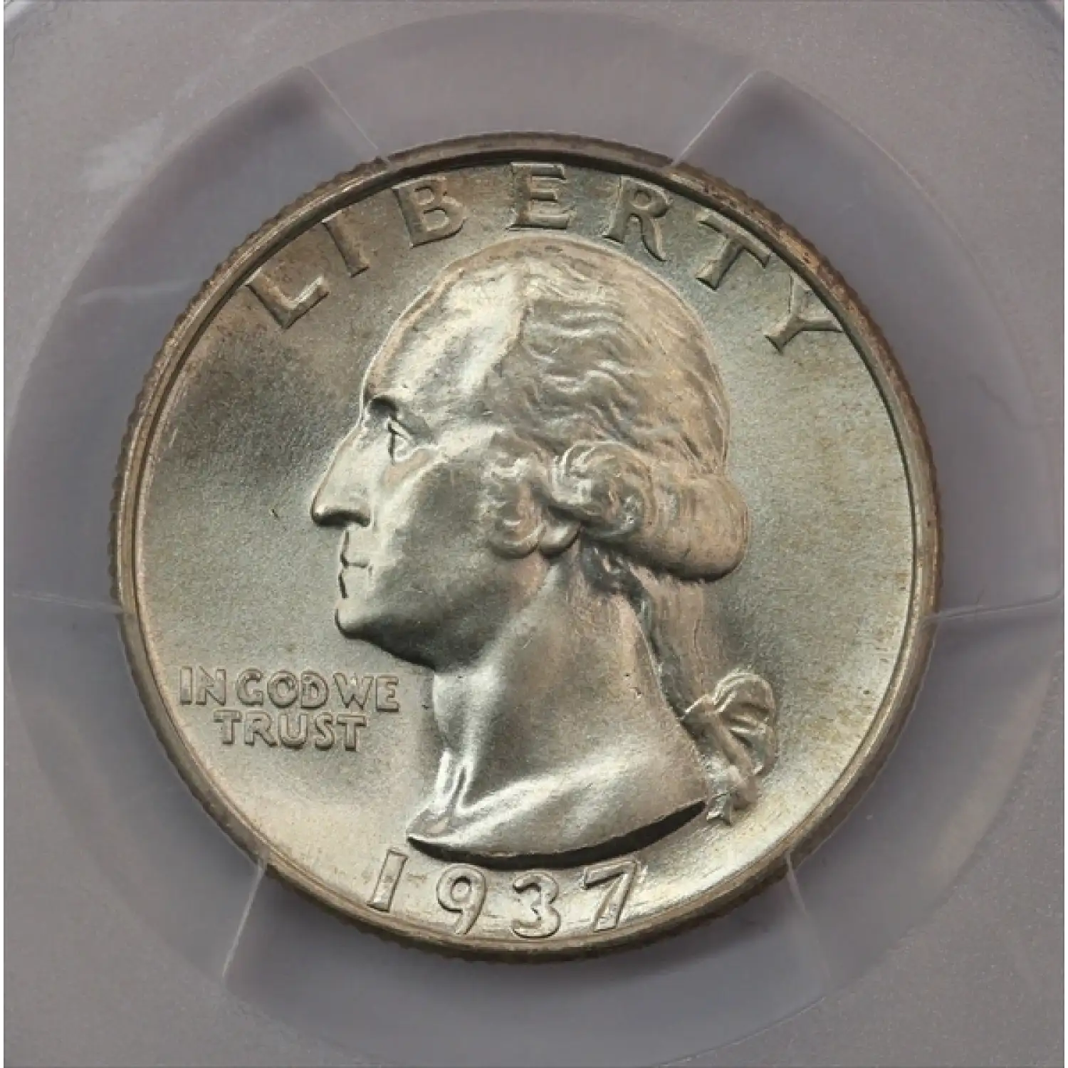 1937-S Washington Quarter PCGS MS-65