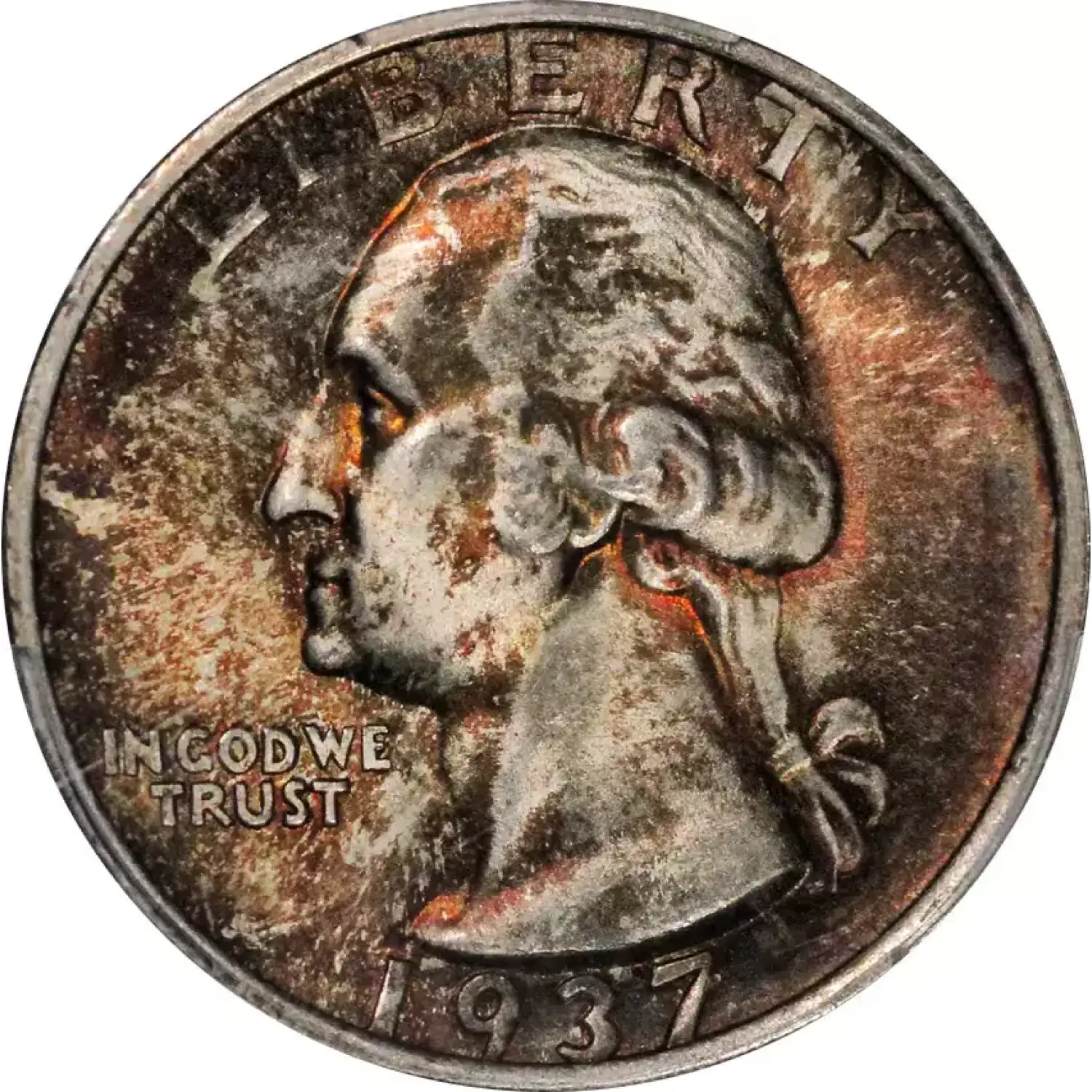 1937-S Washington Quarter PCGS MS-65
