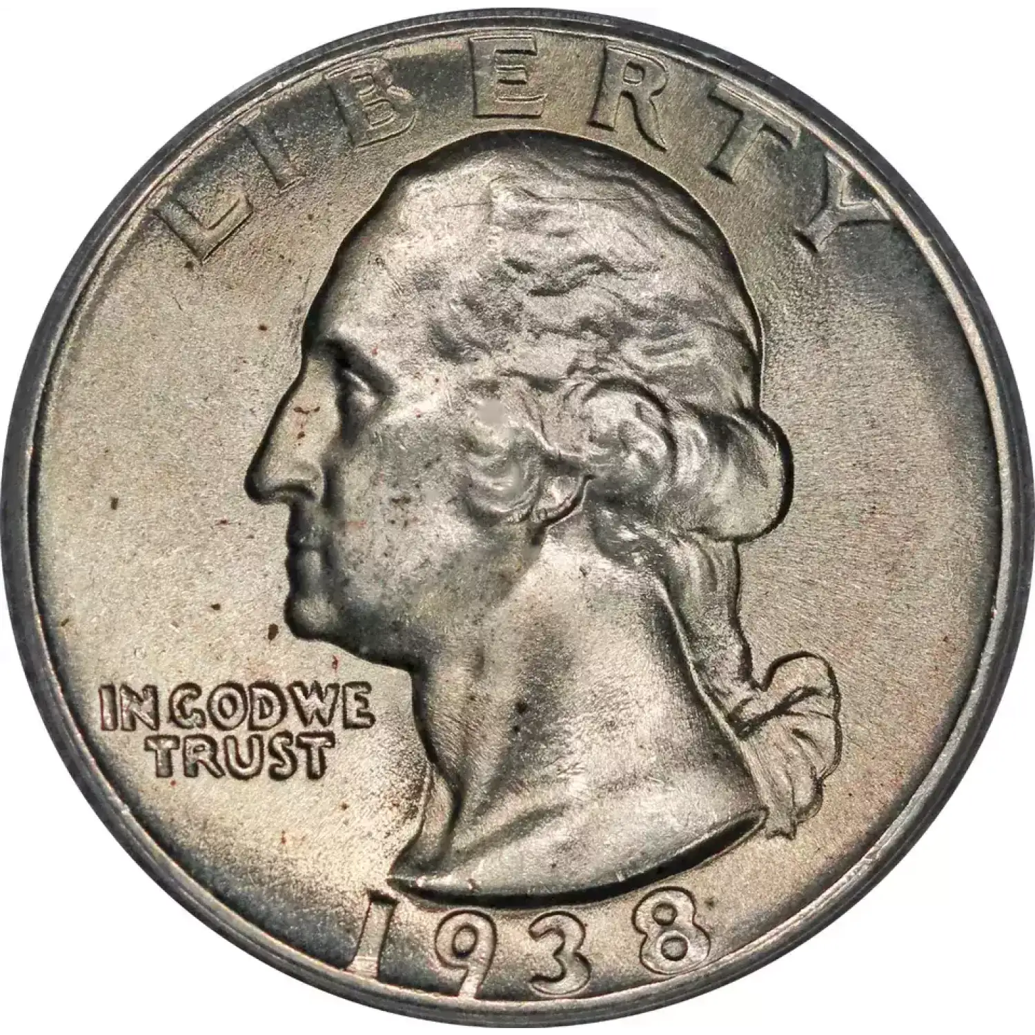 1938 Washington Quarter PCGS MS-65