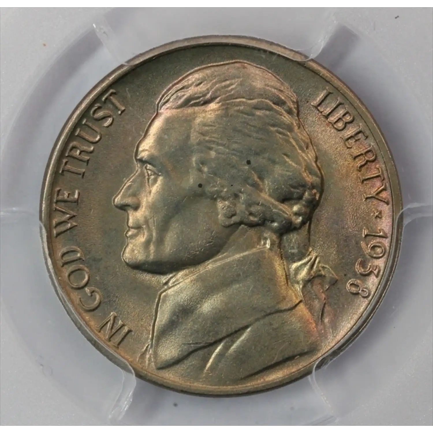 1938-D Jefferson Nickel PCGS MS-65 Jefferson