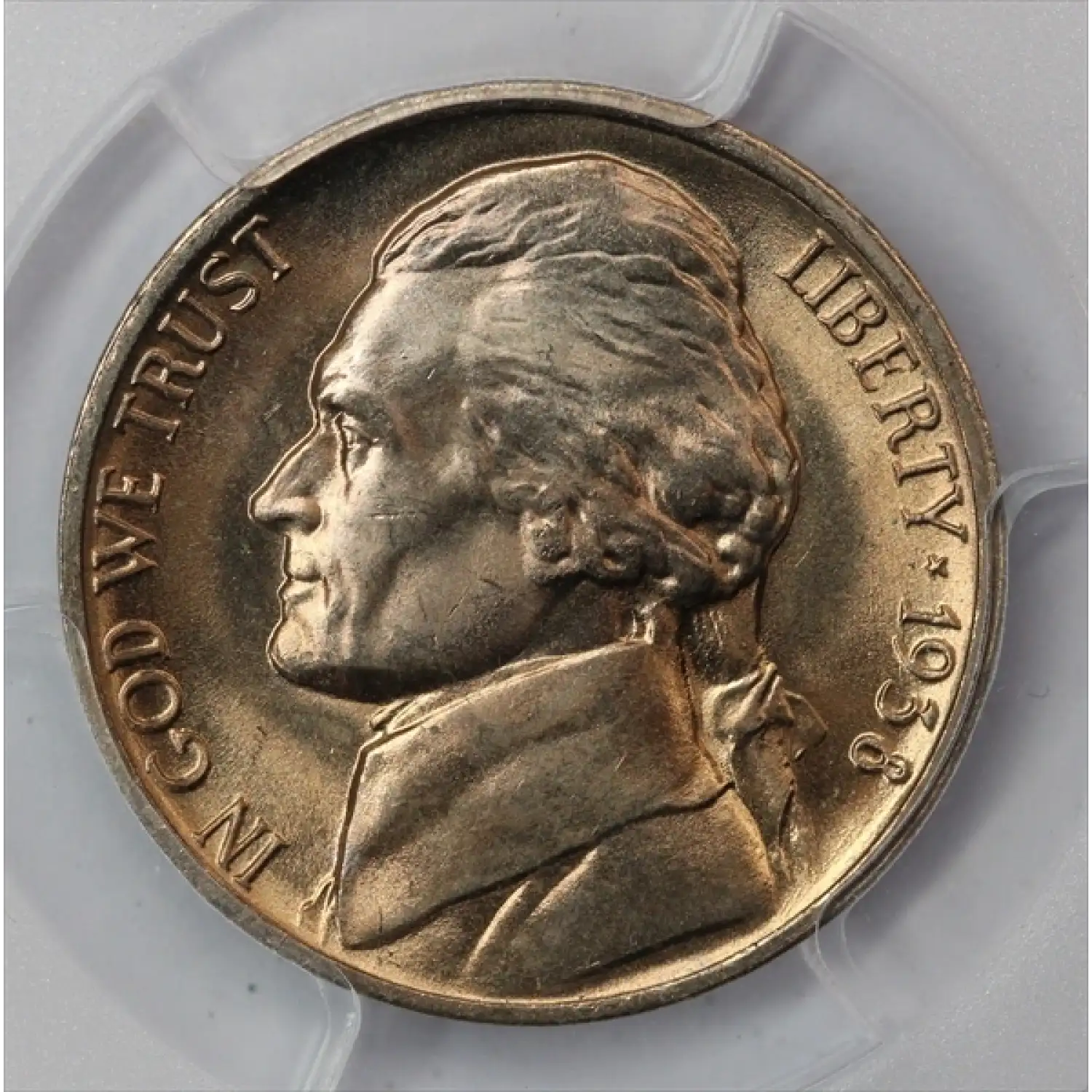 1938-D Jefferson Nickel PCGS MS-65 Jefferson