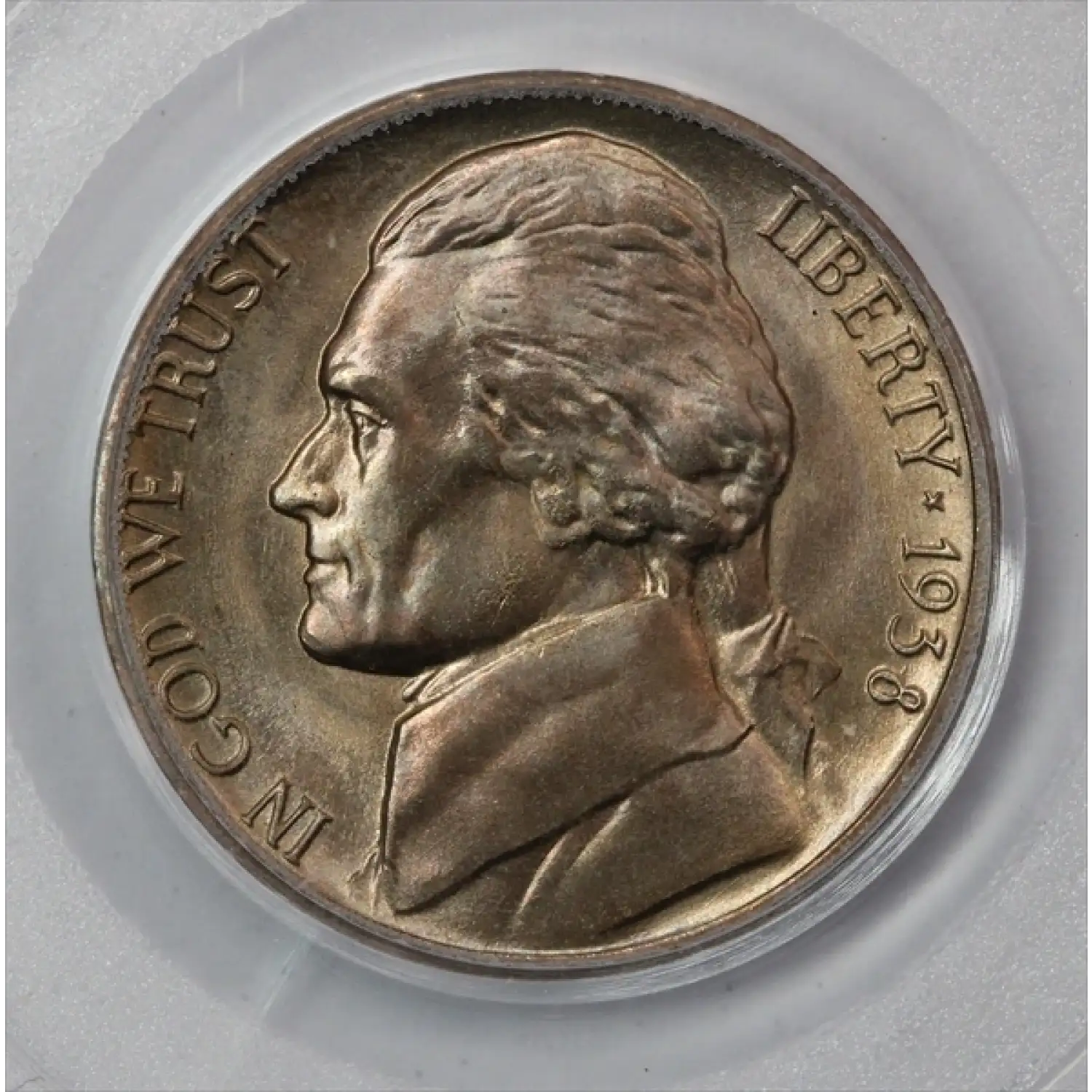 1938-D Jefferson Nickel PCGS MS-65 Jefferson