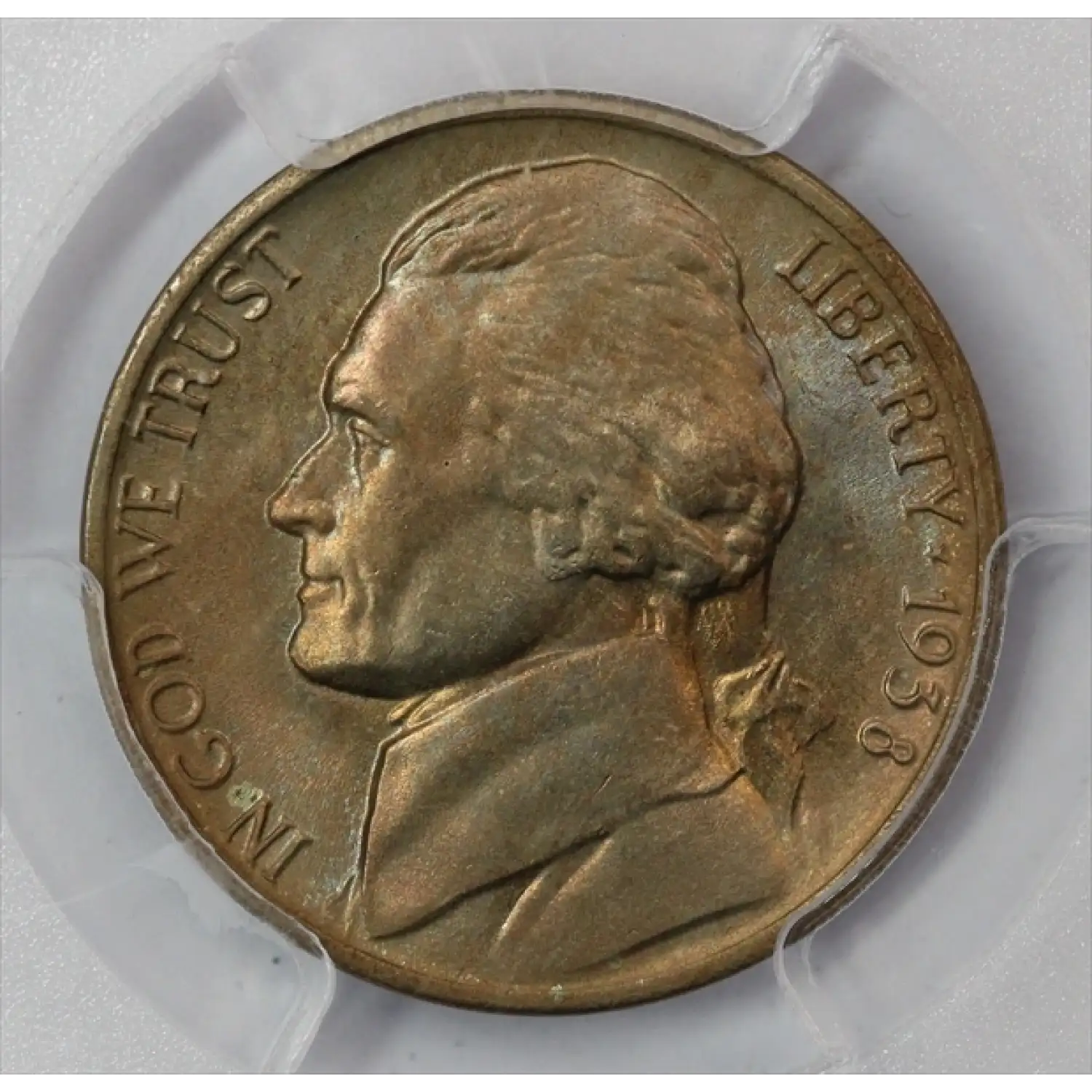 1938-D Jefferson Nickel PCGS MS-65 Jefferson