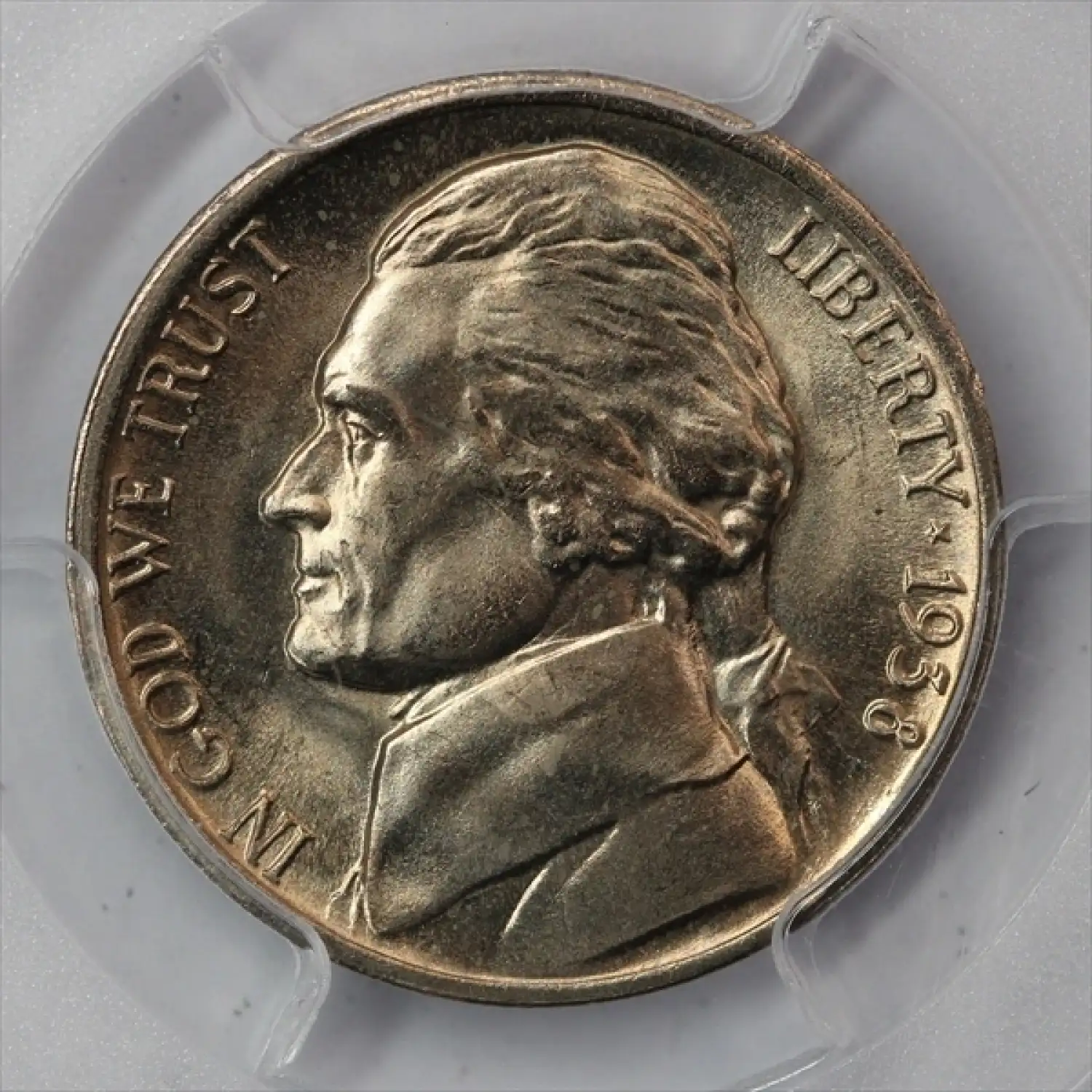 1938-D Jefferson Nickel PCGS MS-65 Jefferson