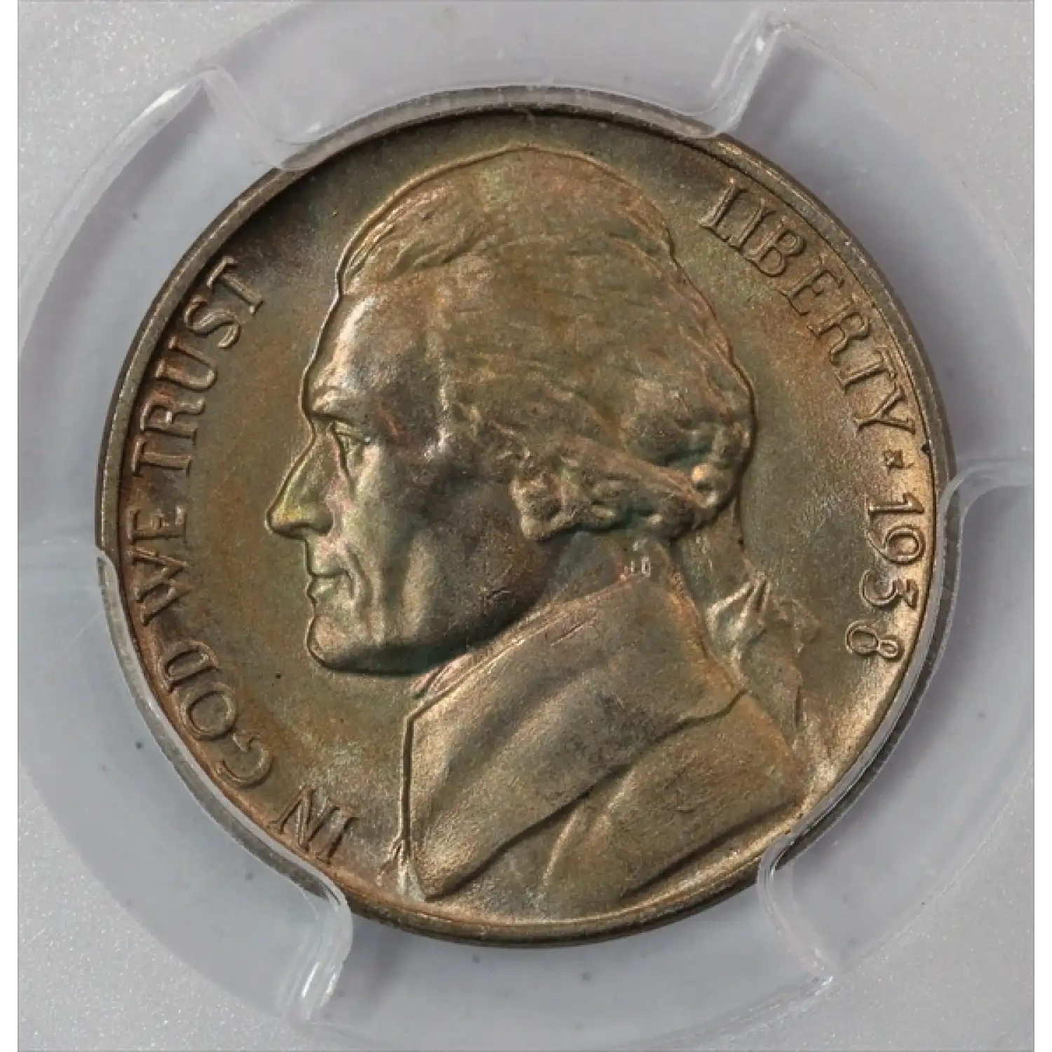1938-D Jefferson Nickel PCGS MS-65 Jefferson
