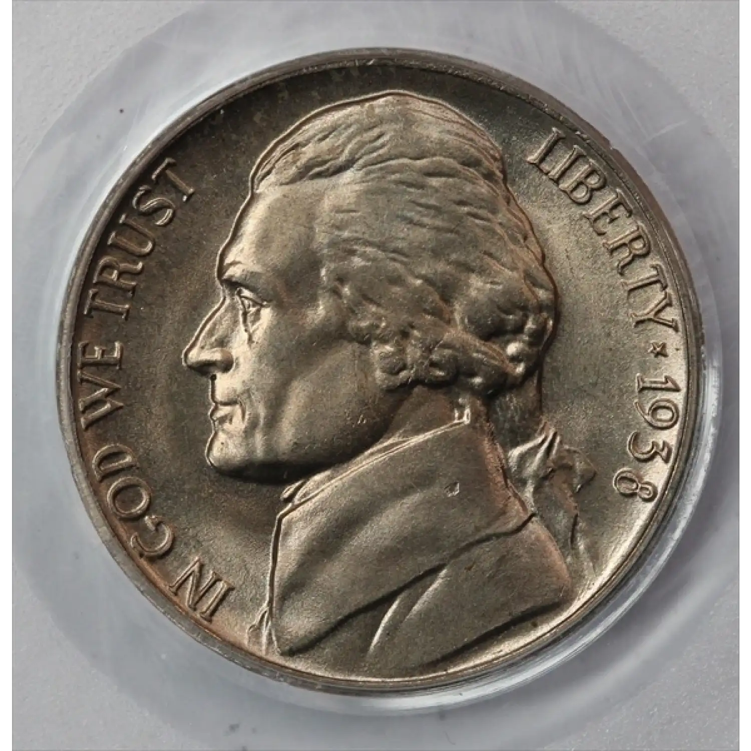 1938-D Jefferson Nickel PCGS MS-65 Jefferson