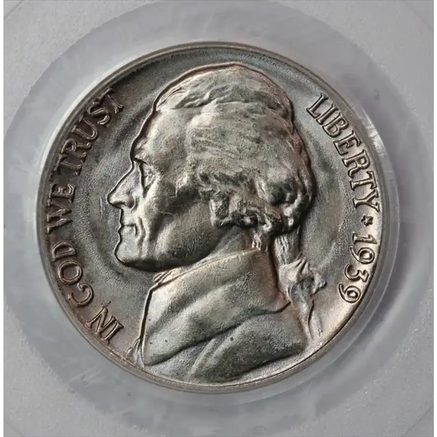 1939 Jefferson Nickel PCGS MS-65 Reverse of 1940