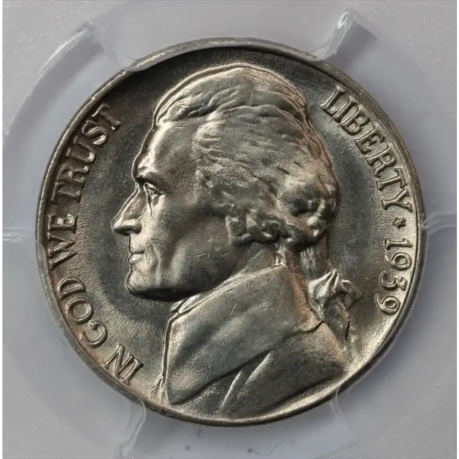 1939 Jefferson Nickel PCGS MS-65 Reverse of 1940