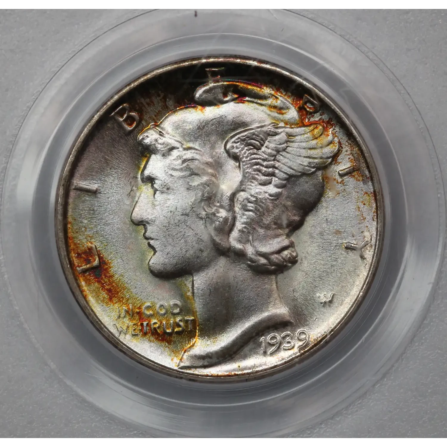 1939-D Mercury Dime PCGS MS-68 FB
