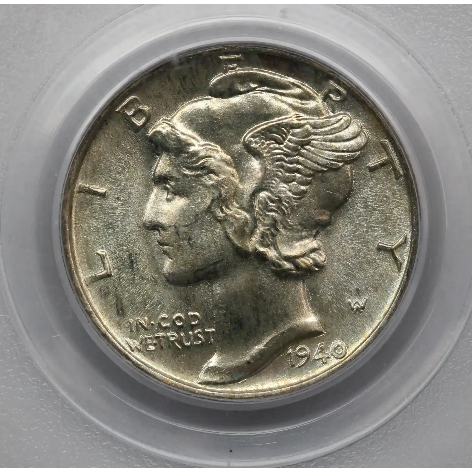 1940 Mercury Dime PCGS MS-67 FB