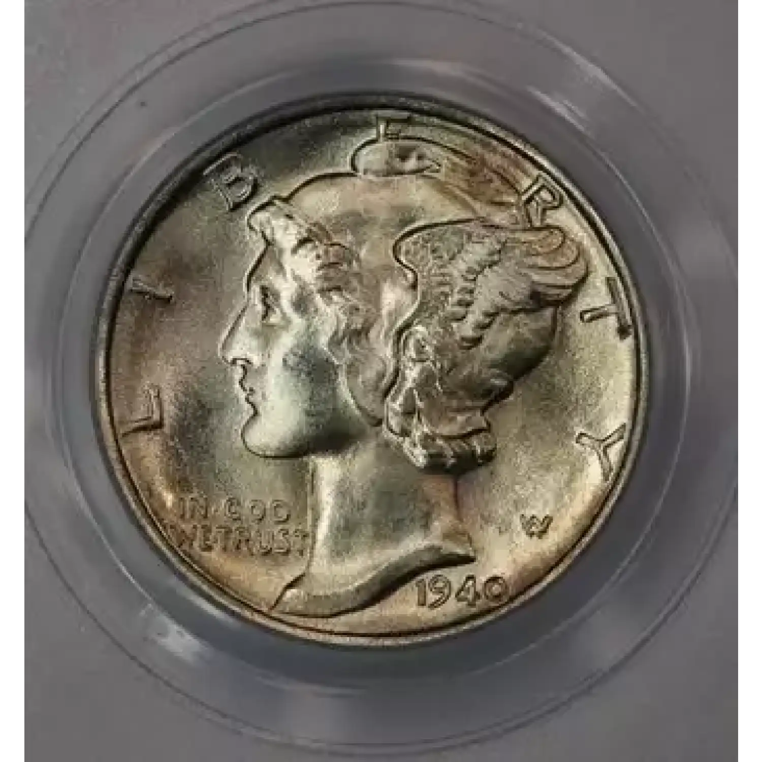 1940 Mercury Dime PCGS MS-65 FB