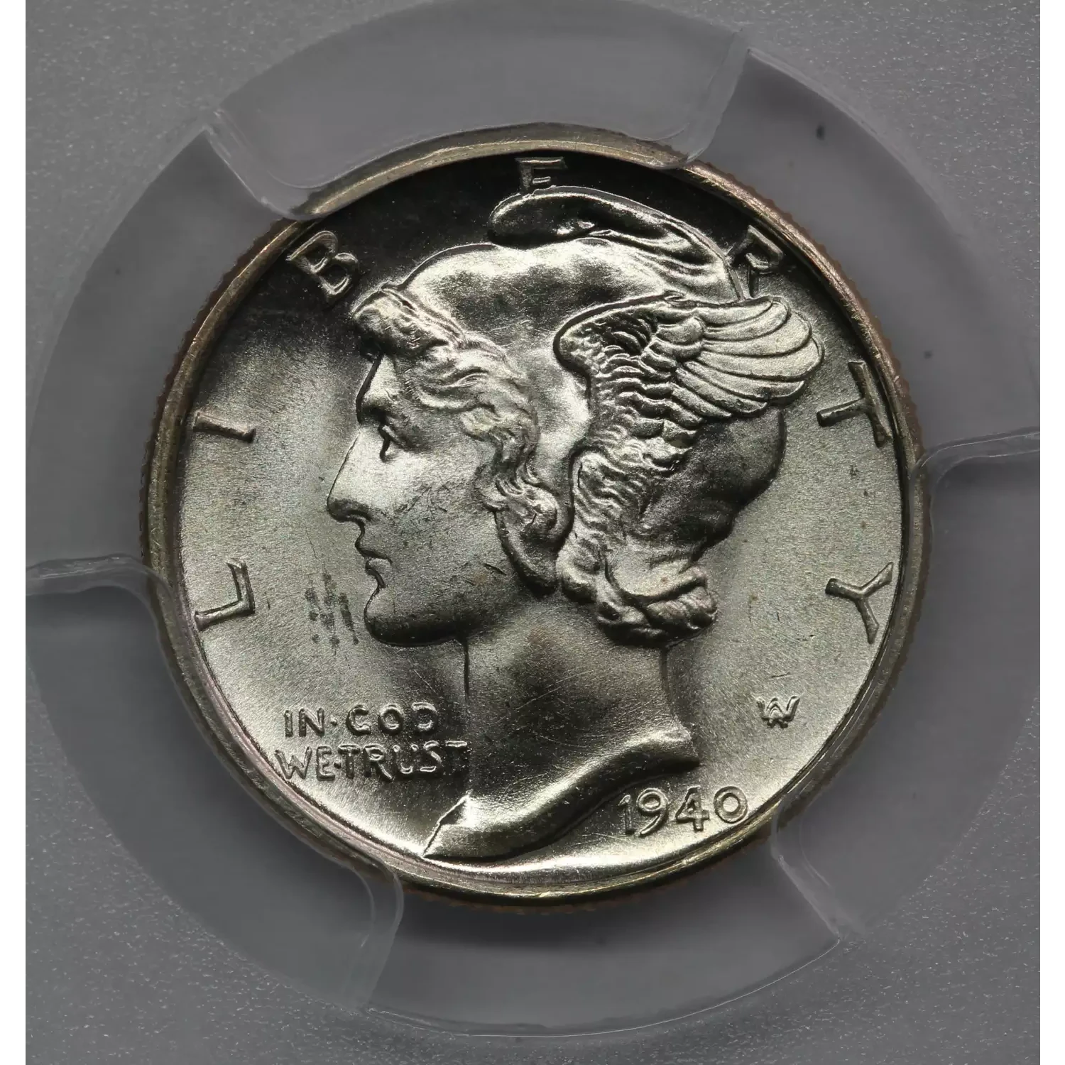 1940-D Mercury Dime PCGS MS-66 FB