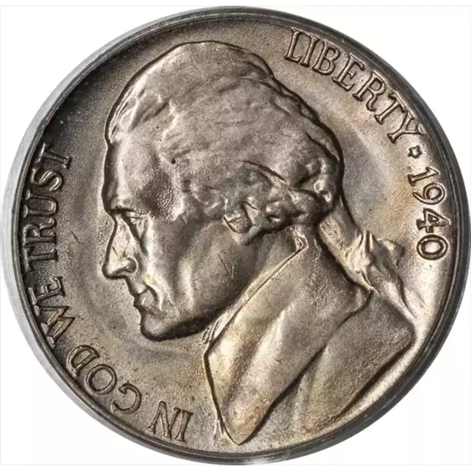 1940-D Jefferson Nickel PCGS MS-65