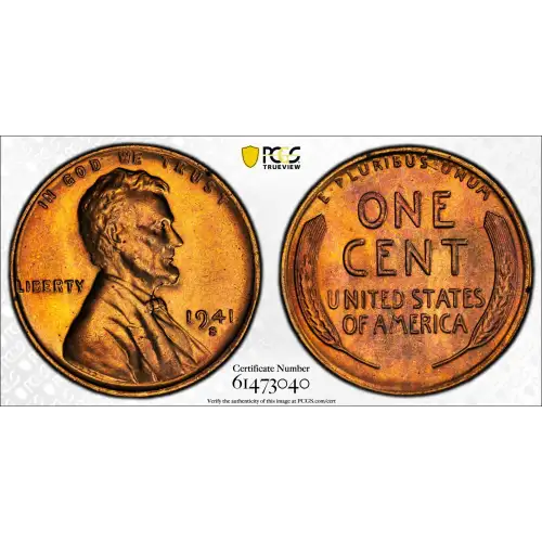 1941-S 1C, RB