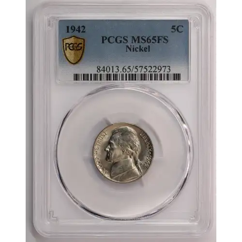 1942 5C Nickel, FS (2)