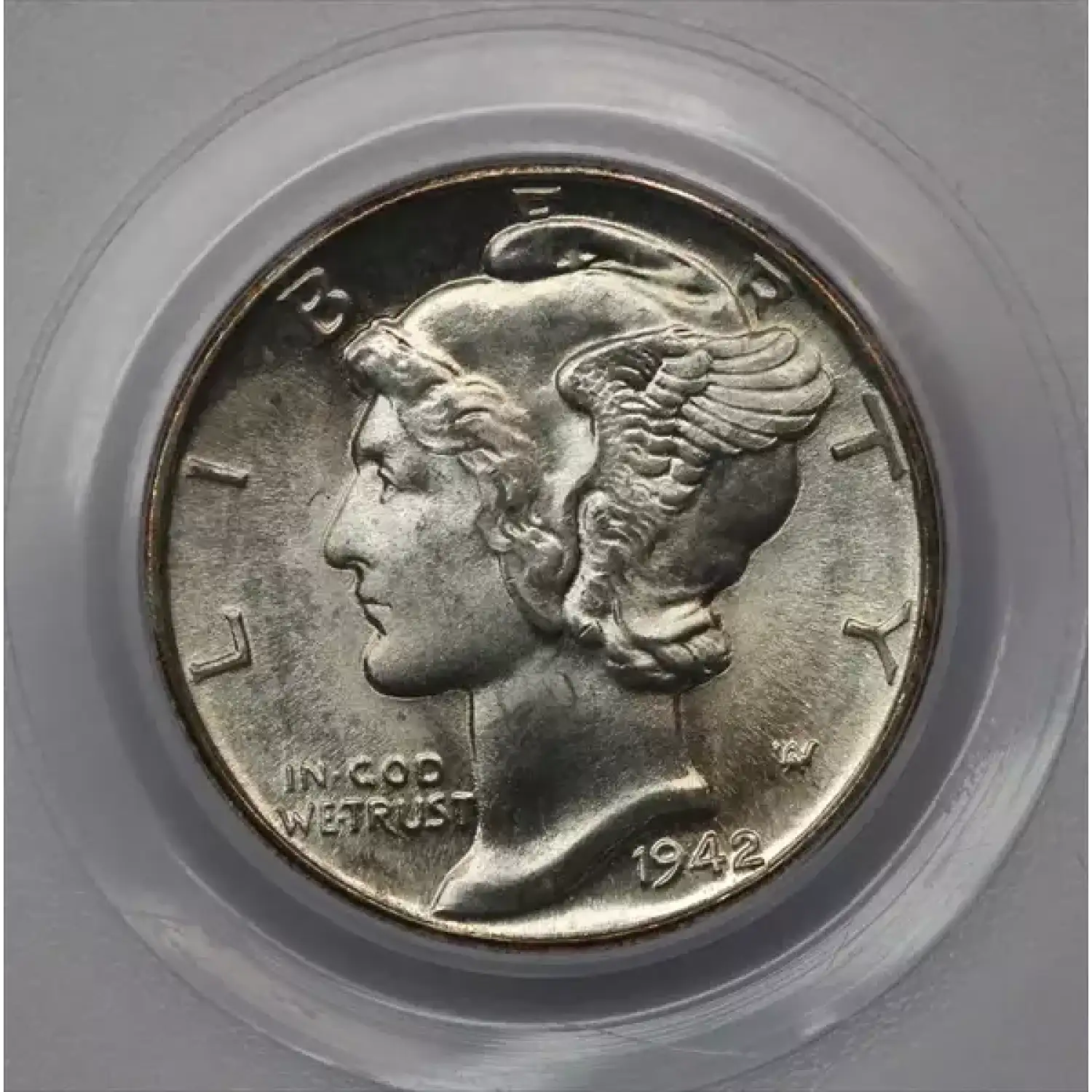1942-D Mercury Dime PCGS MS-66