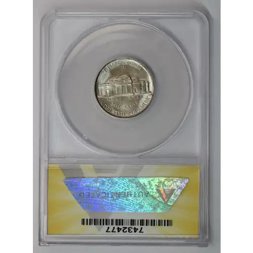 1944 P Jefferson Nickel ANACS MS-64 (4)