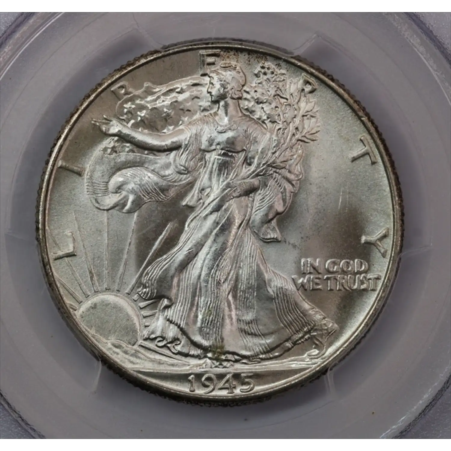 1945 Walking Liberty Half Dollar PCGS MS-66