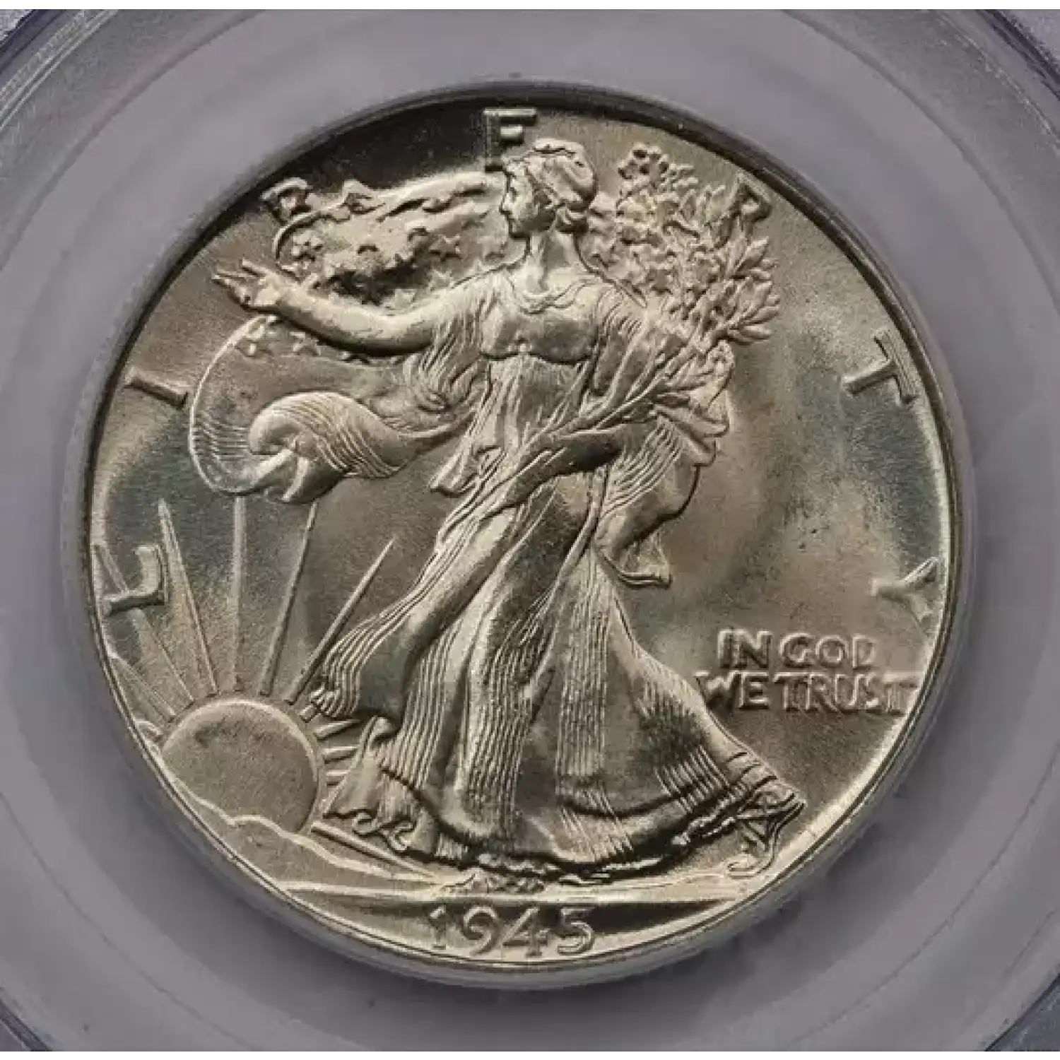 1945 Walking Liberty Half Dollar PCGS MS-65