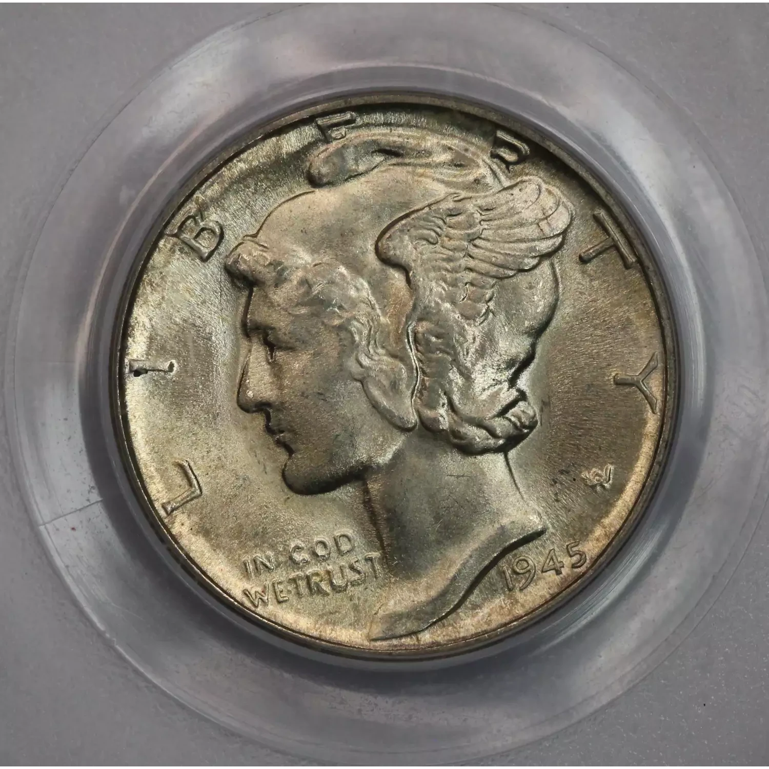 1945-D Mercury Dime PCGS MS-66 FB