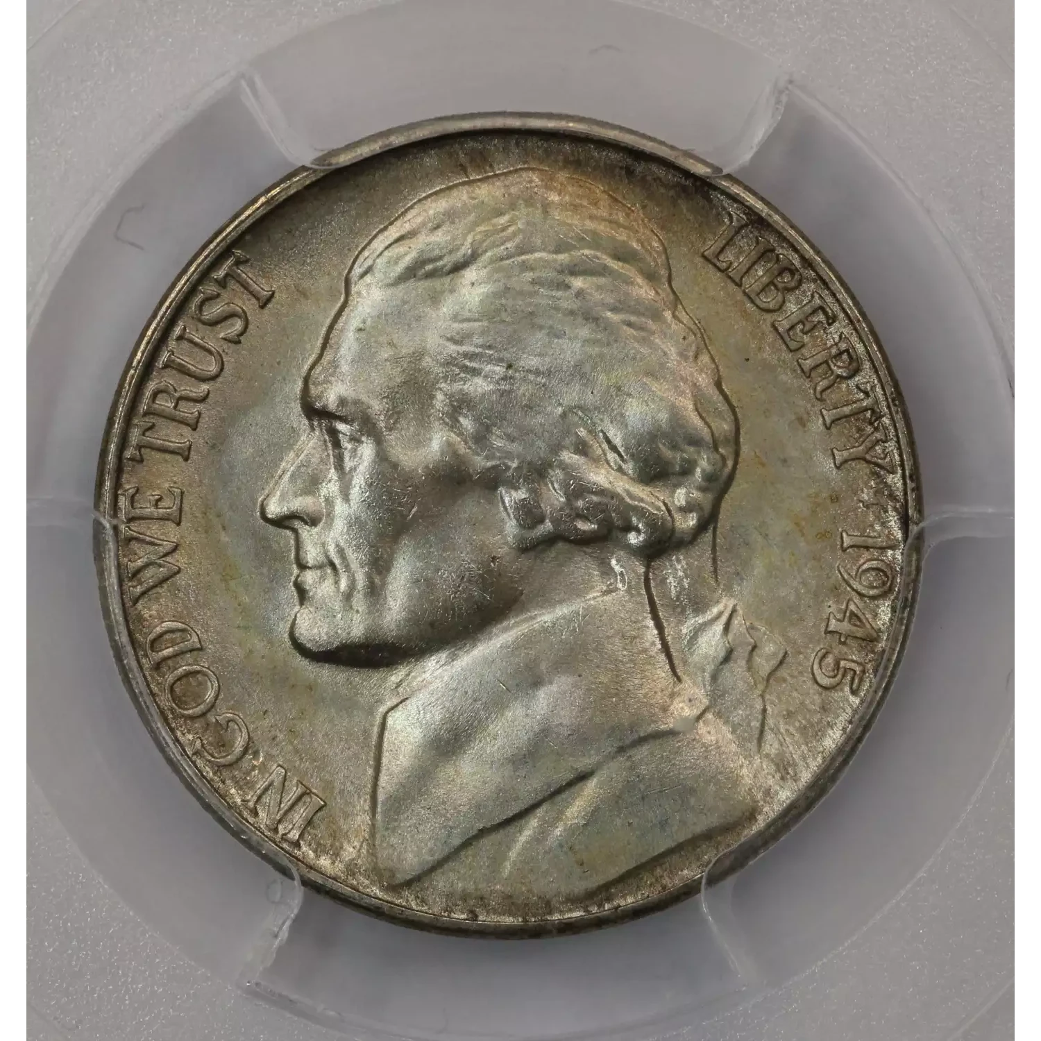 1945-S Jefferson Nickel PCGS MS-67