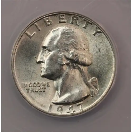 1947-D Washington Quarter ANACS MS62