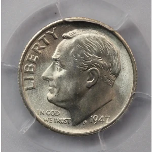 1947-S 10C, FB