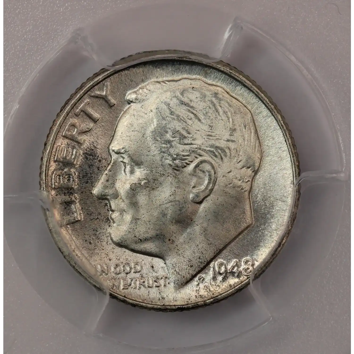 1948-D Roosevelt Dime PCGS MS-65 FB