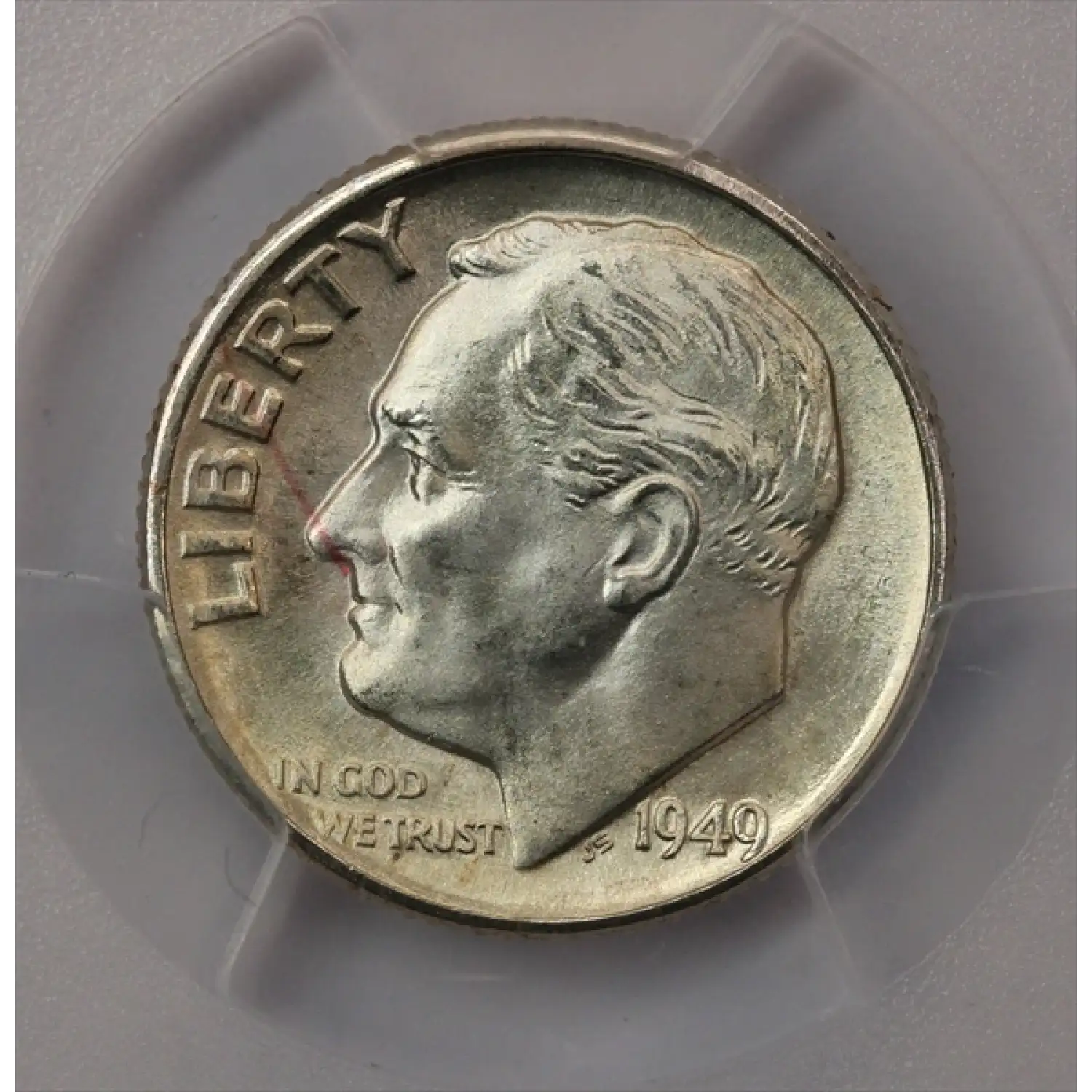 1949-D Roosevelt Dime PCGS MS-66 FB