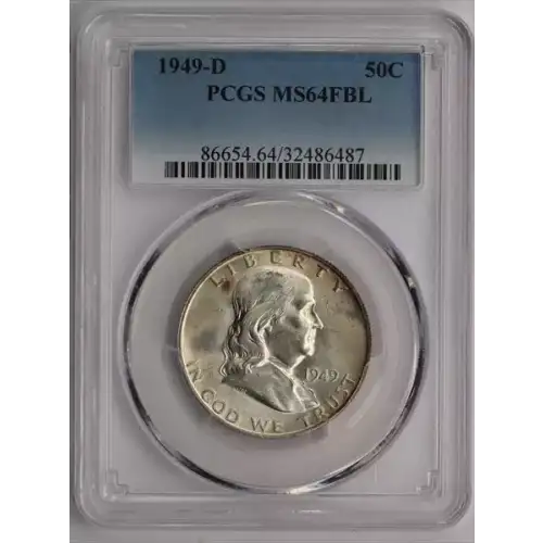 1949-D 50C, FBL